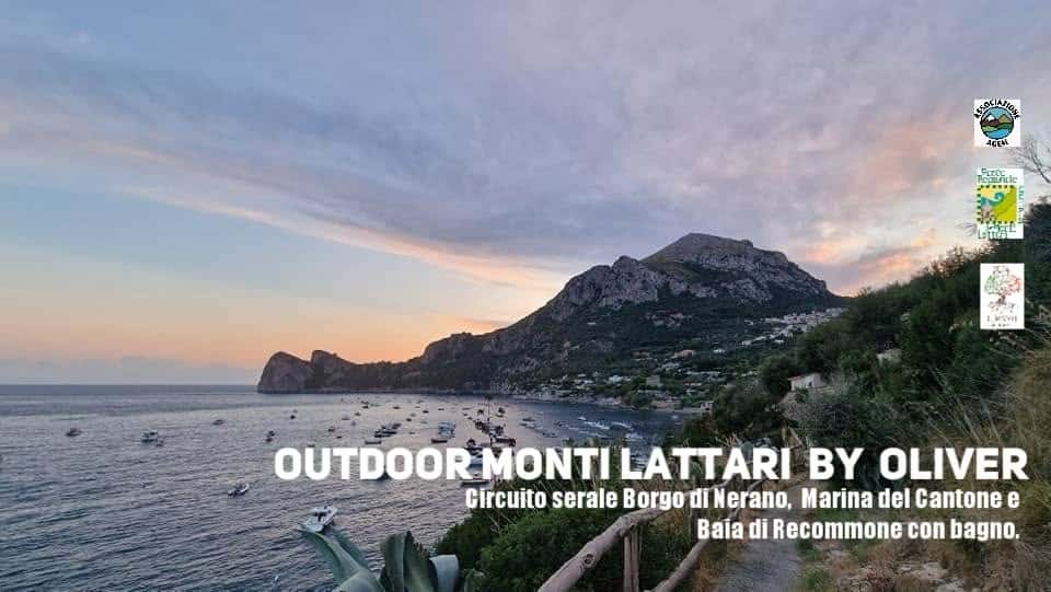 Evento Circuito serale Borgo di Nerano, Marina del Cantone e Baia di Recommone con bagno. Locandina Circuito serale Borgo di Nerano, Marina del Cantone e Baia di Recommone con bagno. - venerdì 10 luglio ore 18:00 - 23:00