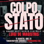 Immagine evento Colpo di Stato, il nuovo spettacolo teatrale di Luigi De Magistris Pescasseroli a Pescasseroli (AQ) Colpo di Stato, il nuovo spettacolo teatrale di Luigi De Magistris Pescasseroli a Pescasseroli (AQ) il 11 agosto 2026