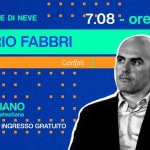 Immagine evento “Confini” – Dario Fabbri a Crocetta (FC) Potrebbe essere un contenuto di pop art raffigurante il seguente testo "MONTAGNE DI NEVE DARIO FABBRI '7:08-ore21.00 ore 21.00 7:08 Gonfini LONGIANO Piazza Malatestiana INGRESSO INGRESSOGRATU ESSOGRATUITO GRATUITO"
