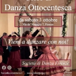 Immagine evento Corso di Danza Ottocentesca a Firenze – Società di Danza a Firenze (FI) Corso di Danza Ottocentesca a Firenze - Società di Danza a Firenze (FI) il 3 ottobre 2026