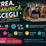 Immagine evento Crea, Comunica, Scegli a Solarolo (BS) Crea, Comunica, Scegli a Solarolo (BS) il 24 agosto - 28 agosto 2026