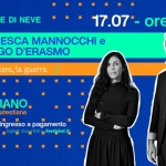 Immagine evento “Crescere, La Guerra” – Francesca Mannocchi E Rodrigo D’erasmo a Crocetta (FC) "Crescere, La Guerra" - Francesca Mannocchi E Rodrigo D'erasmo a Crocetta (FC) il 17 luglio 2026