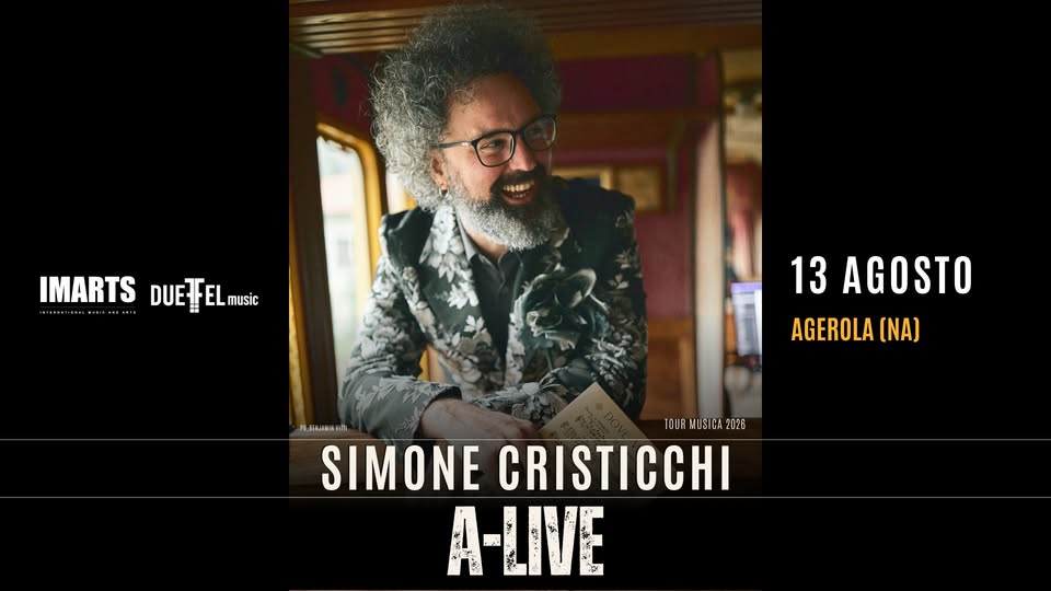 Evento Cristicchi A – Live Tour Agerola (Na) Locandina Cristicchi A – Live Tour Agerola (Na) - giovedì 13 agosto ore 21:00 - 23:00