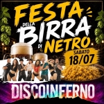 Immagine evento DiscoInferno Festa della Birra (Netro, BI) a Netro (BI) DiscoInferno Festa della Birra (Netro, BI) a Netro (BI) il 18 luglio 2026