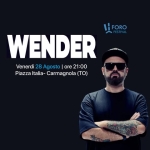 Immagine evento Dj Set Wender a Cagliari (CA) Dj Set Wender a Cagliari (CA) il 28 agosto 2026