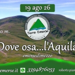Immagine evento Dove osa…l’Aquila! – emersedimezzo a Corniglio (PR) Dove osa...l'Aquila! - emersedimezzo a Corniglio (PR) il 19 agosto 2026