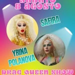 Immagine evento Drag Queen Show Dj – Set@L’arlecchino Show Bar a Lonate Ceppino (VA) Drag Queen Show Dj - Set@L'arlecchino Show Bar a Lonate Ceppino (VA) il 8 agosto 2026