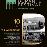 Immagine evento Durante Festival – Gigli Band Orchestra – The White Piano a Urbania (PU) Durante Festival - Gigli Band Orchestra - The White Piano a Urbania (PU) il 10 agosto 2026