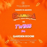 Immagine evento Enamorè vs Twins – Garden Room @VillaBonin a Vicenza (VI) Enamorè vs Twins - Garden Room @VillaBonin a Vicenza (VI) il 1 agosto 2026