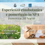 Immagine evento Esperienza etnobotanica e pomeriggio in SPA – Domenica 26 luglio a Gionghi (TN) Esperienza etnobotanica e pomeriggio in SPA - Domenica 26 luglio a Gionghi (TN) il 26 luglio 2026