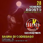 Immagine evento ESSENZA VascoLive – SAGRA DI CODISSAGO Concerto Live Vasco Rossi Tribute a Longarone (BL) ESSENZA VascoLive - SAGRA DI CODISSAGO Concerto Live Vasco Rossi Tribute a Longarone (BL) il 28 agosto 2026