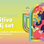 Immagine evento Estate Novarese – Aperitivo con djset a cura de Il Broletto Food&Drink a Novara (NO) Potrebbe essere un contenuto di pop art raffigurante il seguente testo "ESTATE NOVARESE 2026 INGRESSO GRATUITO Area Food & Drink Aperitivo con dj set DOMENICA 26 LUGLIO, ORE 18.30-21.30 Cortile del Castello di Νοναπα organizzatod ต diNovara មររគ .መቲል Cittă มาหวัสส con on.ilsostegno economico ድ GORGONZOLA"