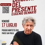 Immagine evento Eugenio Bennato in concerto Poggio Mirteto (RI) Parco San Paolo a Poggio Mirteto (RI) Eugenio Bennato in concerto Poggio Mirteto (RI) Parco San Paolo a Poggio Mirteto (RI) il 17 luglio 2026