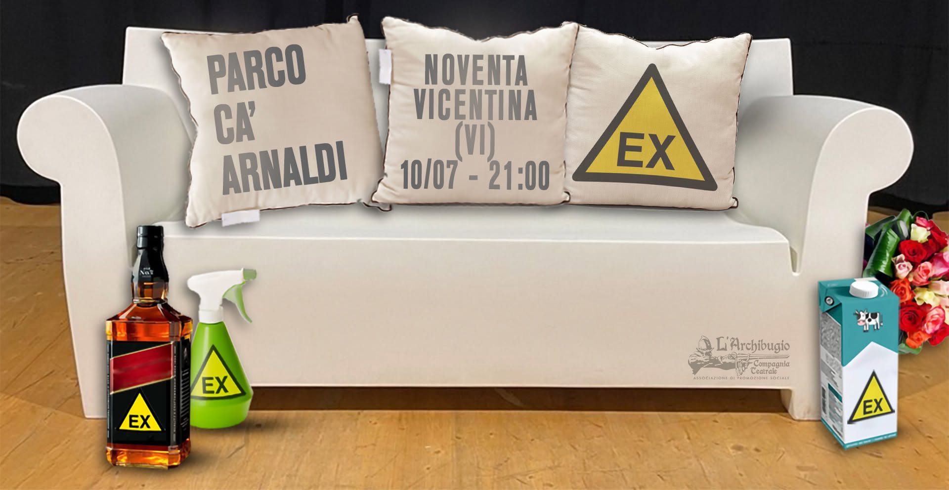 Evento Ex… a Noventa Vicentina (VI)! Locandina Ex… a Noventa Vicentina (VI)! - venerdì 10 luglio ore 21:00 - 23:00