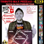 Immagine evento Faccia da Max – Tributo 883&Pezzali@Sagra Pozzetto Cittadella PD a Cittadella (PD) Faccia da Max - Tributo 883&Pezzali@Sagra Pozzetto Cittadella PD a Cittadella (PD) il 25 agosto 2026