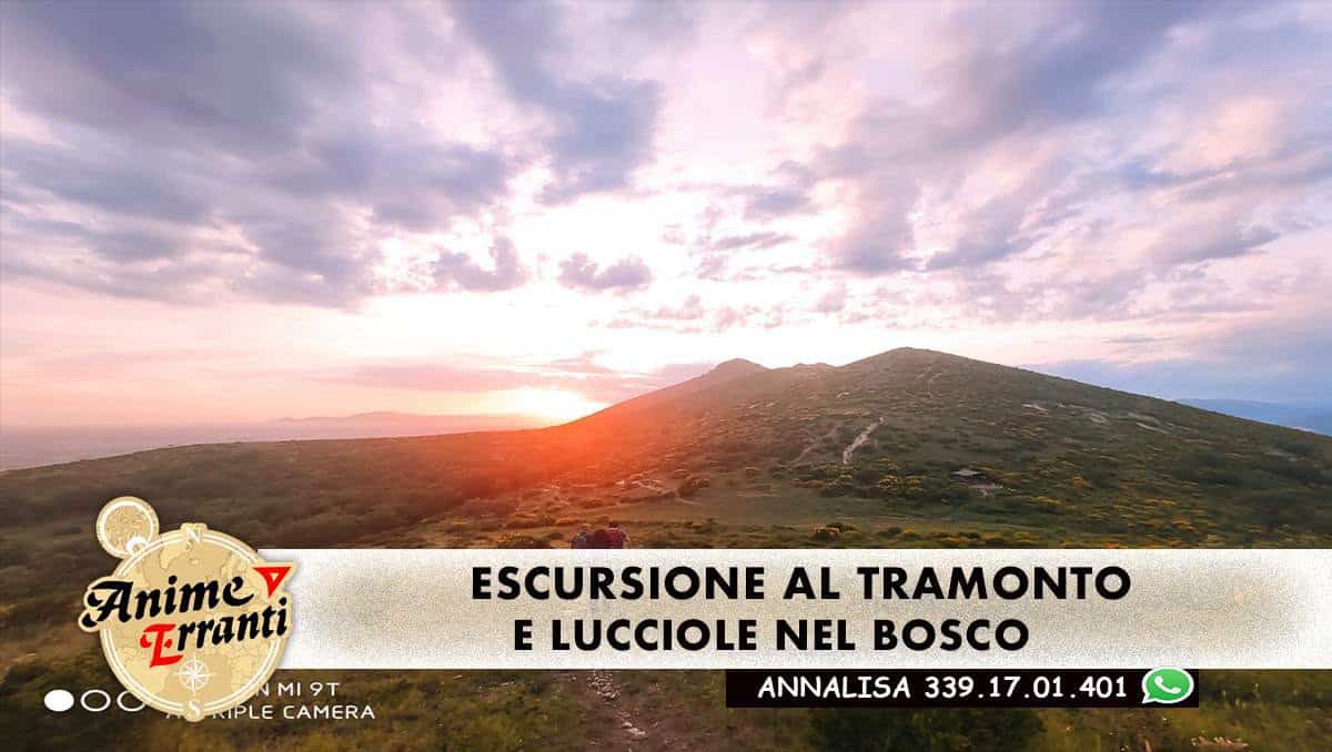 Evento FACILE Tramonto Panoramico e Lucciole Locandina FACILE Tramonto Panoramico e Lucciole - sabato 4 luglio ore 18:00 - 20:00