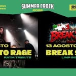 Immagine evento FADE TO RAGE & BREAK STUFF – Rage Against the Machine & Limp Bizkit Tribute a San Martino di Lupari (PD) FADE TO RAGE & BREAK STUFF - Rage Against the Machine & Limp Bizkit Tribute a San Martino di Lupari (PD) il 13 agosto 2026