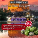 Immagine evento Ferragosto A Roma Battello Sul Tevere Al Tramonto E Apericena Tipico E 39 a Roma (RM) Ferragosto A Roma Battello Sul Tevere Al Tramonto E Apericena Tipico E 39 a Roma (RM) il 15 agosto 2026