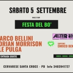 Immagine evento Festa Del Bo’ Chiama Alter Ego a Cervarese Santa Croce (PD) Festa Del Bo' Chiama Alter Ego a Cervarese Santa Croce (PD) il 5 settembre 2026
