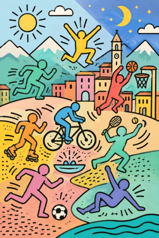 Evento Festa Dello Sport Locandina Festa Dello Sport - domenica 2 agosto ore 16:00 - 18:00