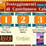 Immagine evento Festeggiamenti patronali 2026 – Castelnuovo Calcea a Castelnuovo Calcea (AT) Festeggiamenti patronali 2026 - Castelnuovo Calcea a Castelnuovo Calcea (AT) il 31 luglio luglio - 4 agosto 2026