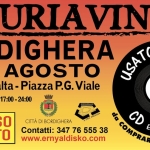 Immagine evento Fiera del Disco di Bordighera 9 – 10 Agosto I Ingresso Gratuito a Bordighera (IM) Fiera del Disco di Bordighera 9 - 10 Agosto I Ingresso Gratuito a Bordighera (IM) il 9 agosto - 10 agosto 2026