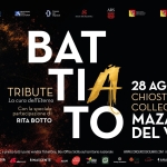 Immagine evento Franco Battiato Tribute A Mazara Del Vallo – Festival Lirico Dei Teatri Di Pietra 2026 a Vallo (TO) Franco Battiato Tribute A Mazara Del Vallo - Festival Lirico Dei Teatri Di Pietra 2026 a Vallo (TO) il 28 agosto 2026
