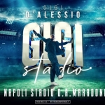 Immagine evento Gigi D’alessio – Stadio Maradona 5 Giugno 2027 a Napoli (NA) Potrebbe essere un contenuto grafico raffigurante football e testo