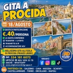 Immagine evento Gita A Procida 18/Agosto a Scafati (SA) Gita A Procida 18/Agosto a Scafati (SA) il 18 agosto 2026