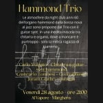 Immagine evento Hammond Trio Al Vapore a Venezia (VE) Hammond Trio Al Vapore a Venezia (VE) il 28 agosto 2026