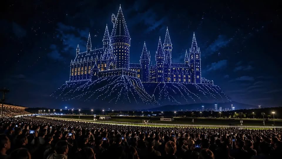 Evento Harry Potter nei cieli di Milano con DroneArt Show Locandina Harry Potter nei cieli di Milano con DroneArt Show - da lunedì 8 giugno - domenica 20 settembre 2026 ore 21:15 ore 23:00
