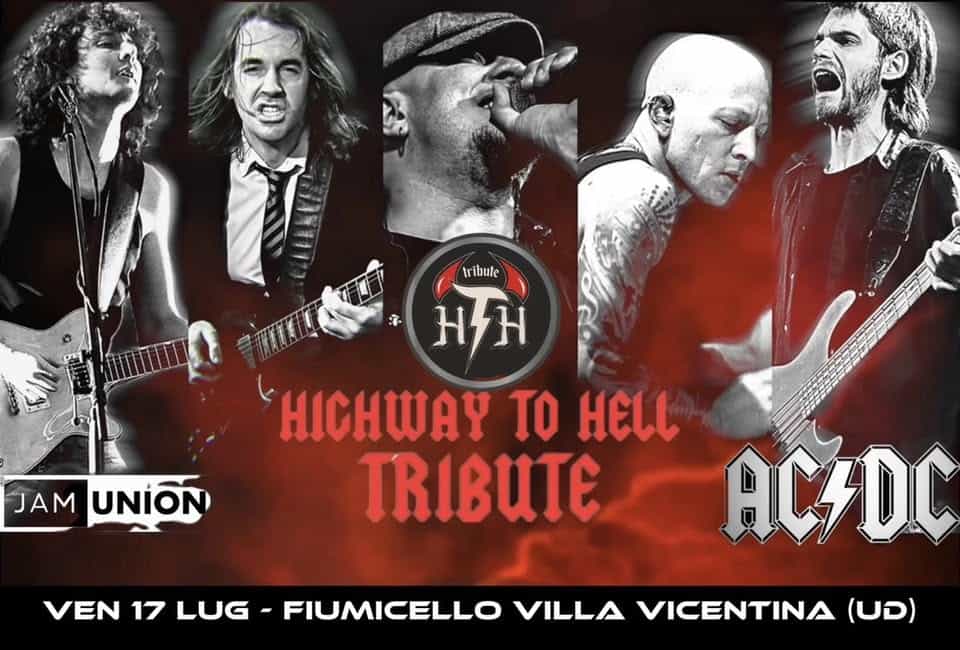 Evento Highway To Hell – Ac – Dc Tribute Band Live In Fiumicello Villa Vicentina (Ud) Locandina Highway To Hell – Ac – Dc Tribute Band Live In Fiumicello Villa Vicentina (Ud) - venerdì 17 luglio ore 21:30 - 23:30