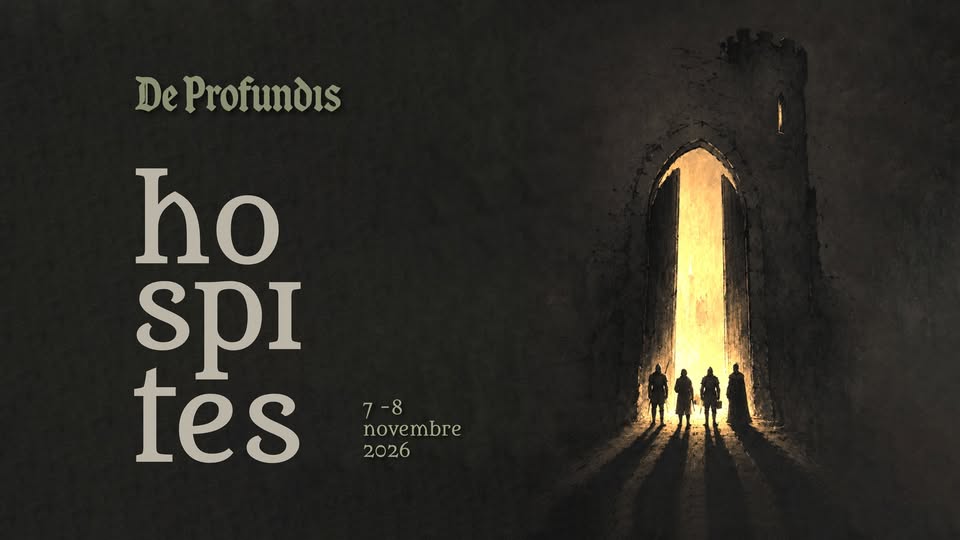 Evento “Hospites” – De Profundis Locandina “Hospites” – De Profundis - sabato 7 novembre ore 10:00 - 12:00