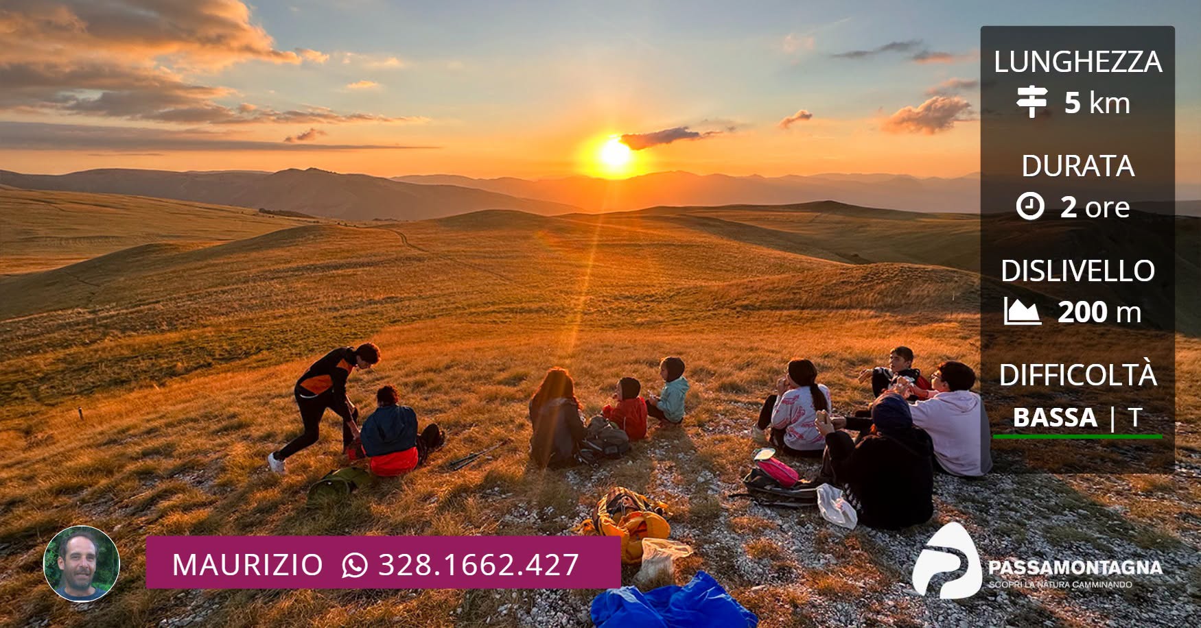 Evento I Piani di Ragnolo dal tramonto alle stelle Locandina I Piani di Ragnolo dal tramonto alle stelle - sabato 22 agosto ore 18:15 - 21:15