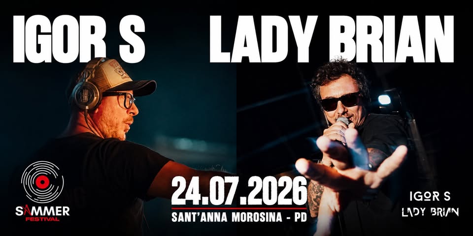 Evento Igor S & Lady Brian – Sant’Anna Morosina (PD) Locandina Igor S & Lady Brian – Sant’Anna Morosina (PD) - venerdì 24 luglio ore 21:00 - 23:00