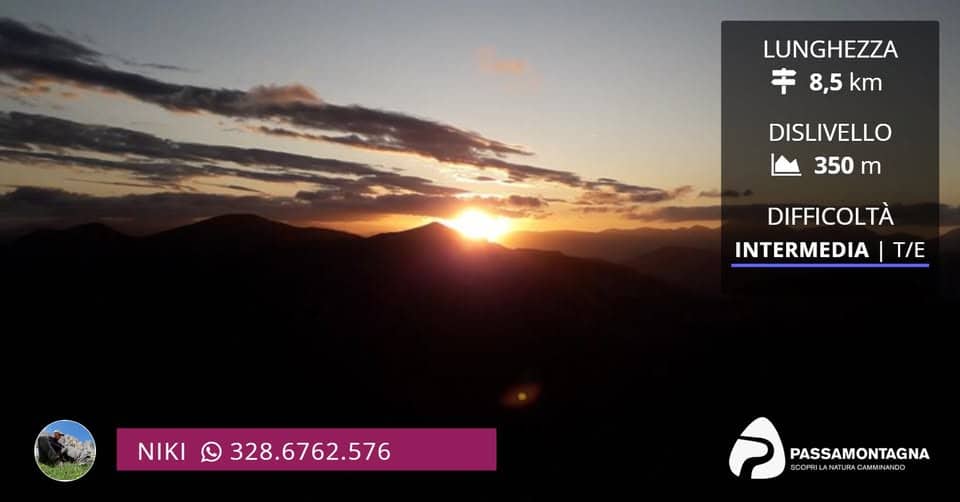 Evento Il tramonto dal Furlo escursione sul Monte Pietralata Locandina Il tramonto dal Furlo escursione sul Monte Pietralata - sabato 29 agosto ore 17:00 - 21:30