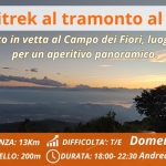 Il tramonto in vetta al Campo dei Fiori, luogo perfetto per un aperitivo panoramico. a Varese (VA) il 26 luglio 2026