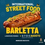 Immagine evento International Street Food Barletta a Barletta (BT) International Street Food Barletta a Barletta (BT) il 6 agosto - 9 agosto 2026