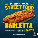 Immagine evento International Street Food Barletta a Barletta (BT) International Street Food Barletta a Barletta (BT) il 6 agosto - 9 agosto 2026