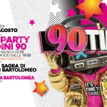 Immagine evento It’s 90 Time Xxl – Sagra Di San Bartolomeo – Villa Bartolomea (Vr) – Ingresso Gratuito a Villa Bartolomea (VR) It's 90 Time Xxl - Sagra Di San Bartolomeo - Villa Bartolomea (Vr) - Ingresso Gratuito a Villa Bartolomea (VR) il 20 agosto 2026