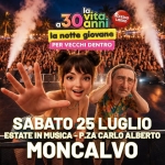 Immagine evento La Notte Giovane x Vecchi Dentro Moncalvo, Asti a Moncalvo (AT) La Notte Giovane x Vecchi Dentro Moncalvo, Asti a Moncalvo (AT) il 25 luglio 2026