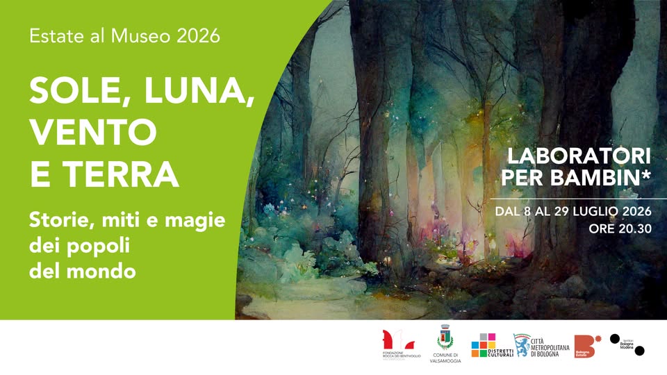 Evento Le Voci Nel Vento – Estate Al Museo 2026 Locandina Le Voci Nel Vento – Estate Al Museo 2026 - mercoledì 22 luglio ore 20:30 - 22:30
