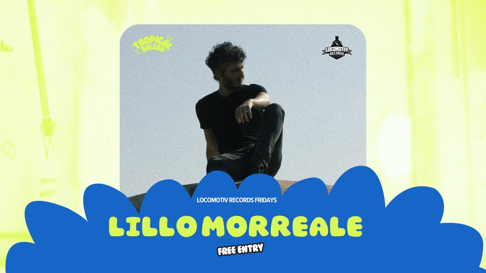 Evento LILLO MORREALE live free entry – Parco del DLF Locandina LILLO MORREALE live free entry – Parco del DLF - venerdì 10 luglio ore 21:00 - 23:00