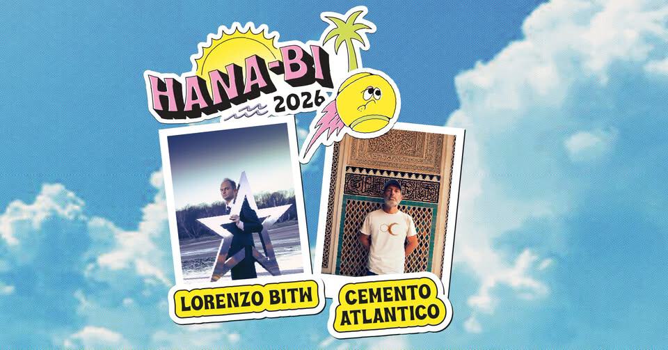 Evento Lorenzo Bitw Cemento Atlantico – Hana – Bi, Marina di Ravenna (Free Entry) Locandina Lorenzo Bitw Cemento Atlantico – Hana – Bi, Marina di Ravenna (Free Entry) - giovedì 13 agosto ore 21:00 - 23:00