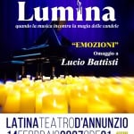 Immagine evento Lumina – Concerti a lume di candela – Teatro D’Annunzio LT a Latina (LT) Lumina - Concerti a lume di candela - Teatro D'Annunzio LT a Latina (LT) il 14 febbraio 2027