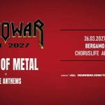 Immagine evento Manowar Performing “Kings of Metal” More Anthems a Bergamo (BG) Manowar Performing "Kings of Metal" More Anthems a Bergamo (BG) il 26 marzo 2027