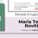 Immagine evento Maria Teresa Rovitto Presentazione a Milano (MI) Maria Teresa Rovitto Presentazione a Milano (MI) il 21 luglio 2026