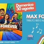 Immagine evento Max Forever – Tributo Agli 883 E Max Pezzali a Pordenone Potrebbe essere un contenuto di pop art raffigurante il seguente testo "HIGH MAX883 883 Domenica 30 agosto 福電! Ti MAX FOREVER TRIBUTO 883 E MAX PEZZALI အမိဓေ MAX MAXFOREVER HITSONLY 883 MAX 3EMAXPEZZALITRIBUTEBAND PEZZALI TRIBUTE BAND 49~ FESTA IN PIASSA 49FESTAINPIASSA IAPIRANDELLO- PORDENONE CENTRO SPORTIVO ESTATE PEPONONE 2020 LUPIERI""