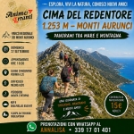 Immagine evento MEDIO – ALTO Sulla Cima del Redentore 1.253 m. Monti Aurunci a Formia (LT) MEDIO - ALTO Sulla Cima del Redentore 1.253 m. Monti Aurunci a Formia (LT) il 27 settembre 2026