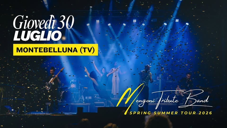 Evento Mengoni Tribute Band Live – Giovedì In Centro – Montebelluna (Tv) Locandina Mengoni Tribute Band Live – Giovedì In Centro – Montebelluna (Tv) - giovedì 30 luglio ore 21:00 - 23:00